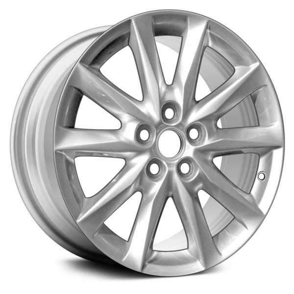 Replace® - 18 x 7 10-Spoke Silver Alloy Factory Wheel (Remanufactured)