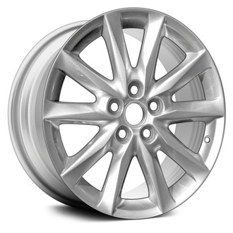 Replace® - 10-Spoke Silver 18x7 Alloy Factory Wheel - Remanufactured