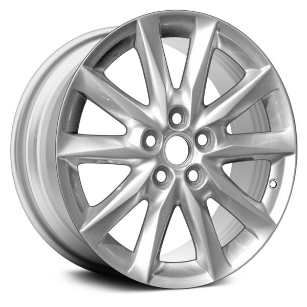 Replace® - 18 x 7 10-Spoke Silver Alloy Factory Wheel (Replica)