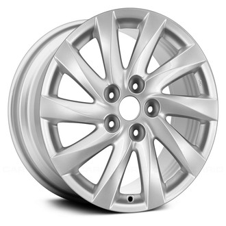 Replace® - 10 Turbine-Spoke Silver 17x7 Alloy Factory Wheel - Remanufactured