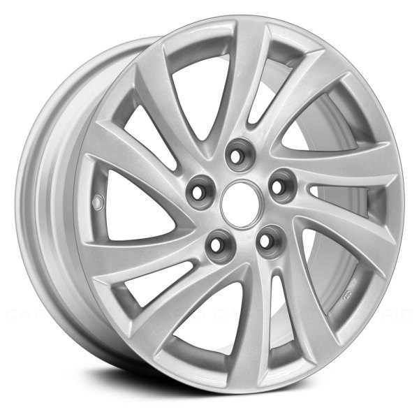 Replace® - 16 x 6.5 10 Spiral-Spoke Silver Alloy Factory Wheel (Remanufactured)