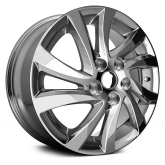 Replace® - 10 Spiral-Spoke Light PVD Chrome 16x6.5 Alloy Factory Wheel - Remanufactured