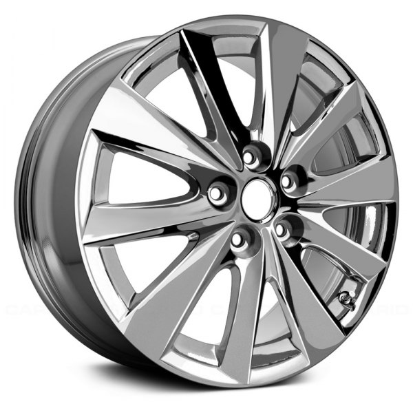 Replace® - 17 x 7 10 Turbine-Spoke Light PVD Chrome Alloy Factory Wheel (Remanufactured)