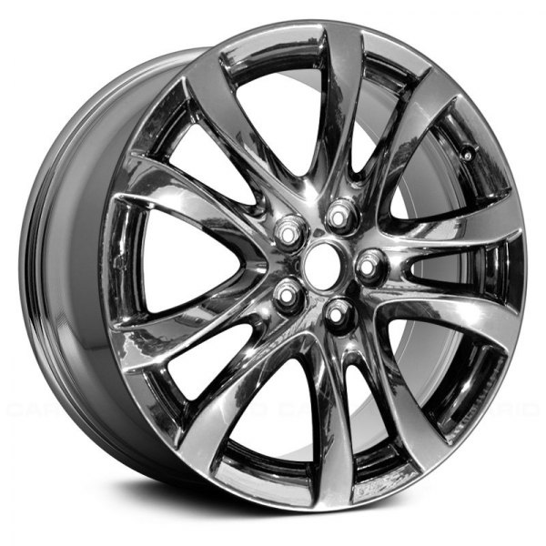 Replace® - 19 x 7.5 5 V-Spoke Light PVD Chrome Alloy Factory Wheel (Remanufactured)