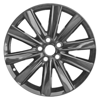 Replace® - 10-Spoke Black Metallic 19x7.5 Alloy Factory Wheel - Remanufactured