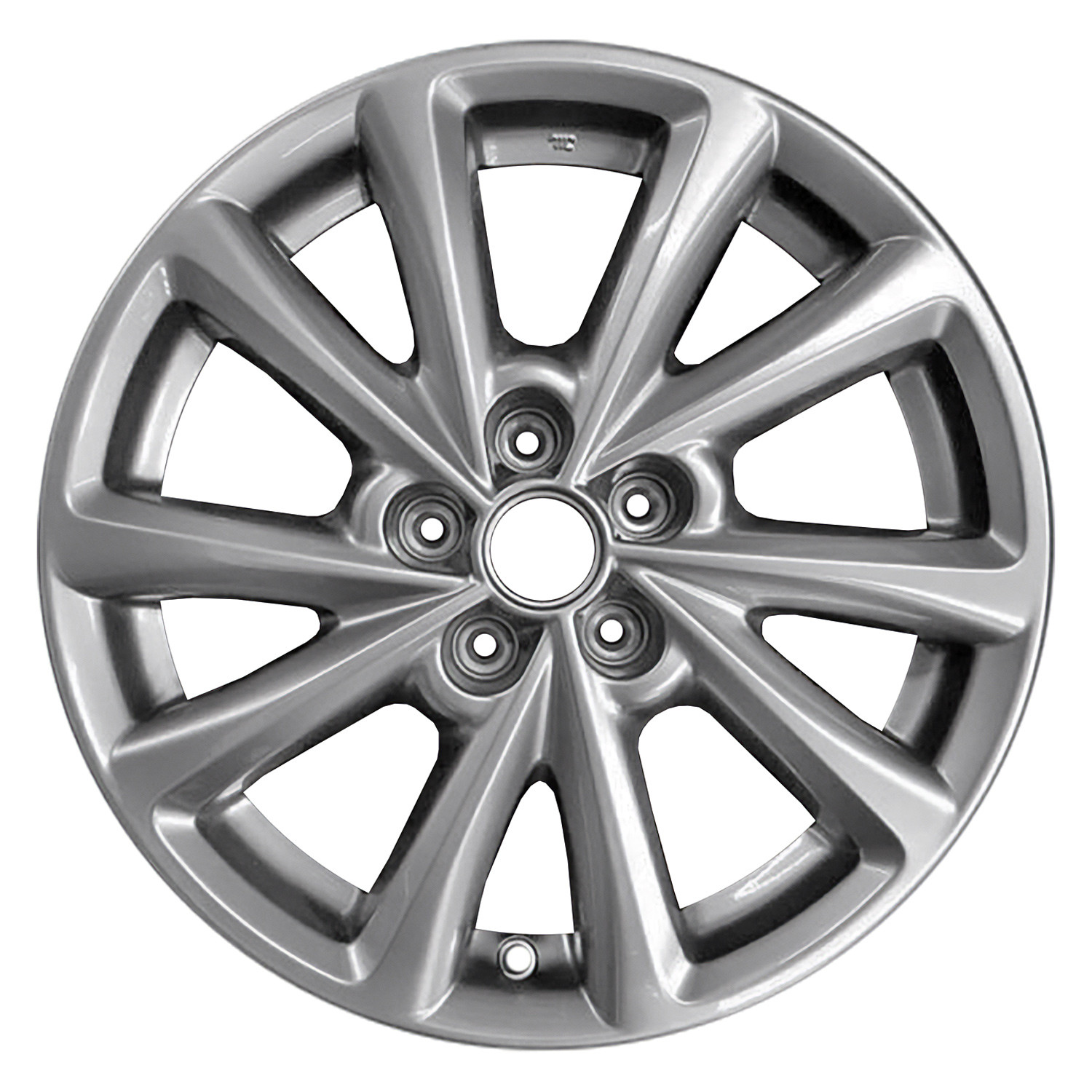 Replace® ALYMX057U35 - 10-Spoke Painted Medium Charcoal Metallic
