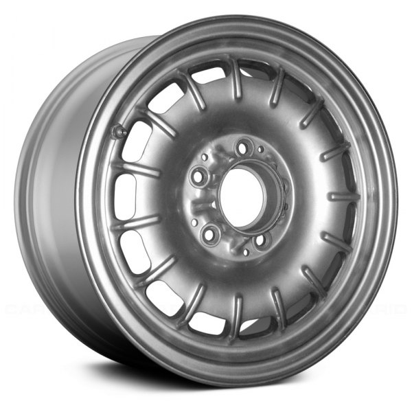 Replace® - 14 x 6 15-Slot Silver Alloy Factory Wheel (Remanufactured)