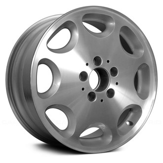 Replace® - 8-Slot Machined and Silver 16x7.5 Alloy Factory Wheel - Remanufactured