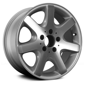 Replace® - 7 I-Spoke Bright Sparkle Silver 16x7 Alloy Factory Wheel - Remanufactured