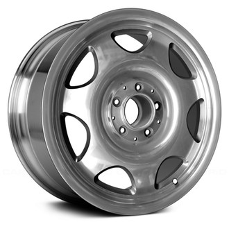 Replace® - 7-Slot Polished and Charcoal 16x7 Alloy Factory Wheel - Remanufactured