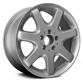 Replace® - 7 I-Spoke Silver 17x8.5 Alloy Factory Wheel - Remanufactured