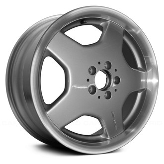 Replace® - 5-Spoke Silver with Flange Cut 18x9.5 Alloy Factory Wheel - Remanufactured