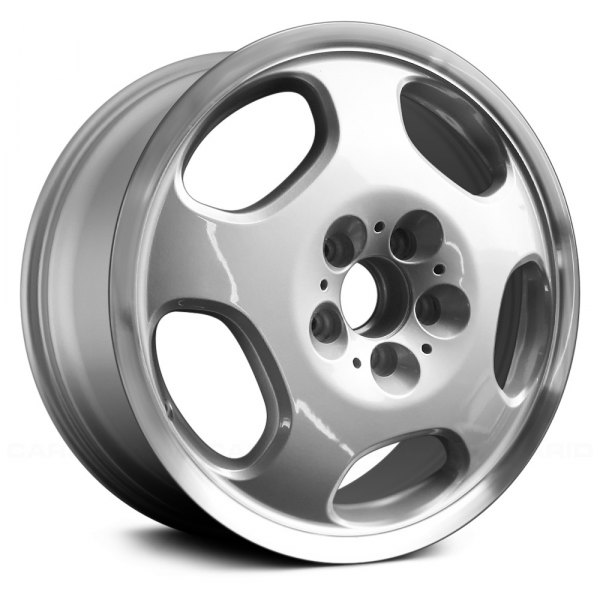 Replace® - 17 x 7.5 5-Slot Silver Alloy Factory Wheel (Remanufactured)