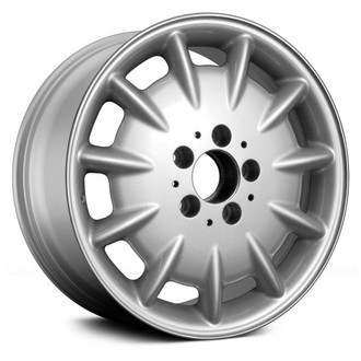 Replace® - 11-Slot Bright Sparkle Silver 16x7.5 Alloy Factory Wheel - Remanufactured