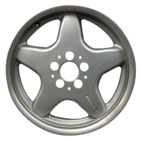 Replace® - 17 x 8.5 5-Spoke Silver Spokes with Machined Lip Alloy Factory Wheel (Factory Take Off)