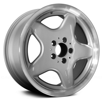 Replace® - 5-Spoke Sparkle Silver 17x8.5 Alloy Factory Wheel - Remanufactured