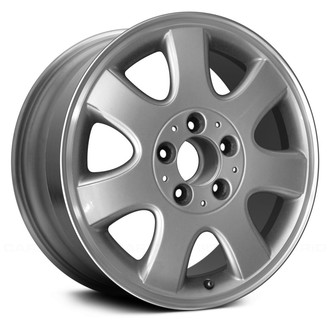 Replace® - 7-Spoke Silver with Flange Cut 16x7 Alloy Factory Wheel - Remanufactured