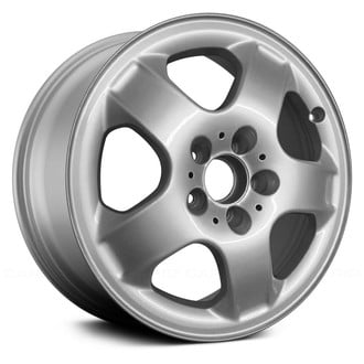 Replace® - 5-Spoke Bright Sparkle Silver Face 17x8 Alloy Factory Wheel - Remanufactured