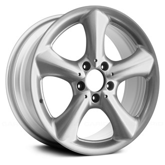 Replace® - 5-Spoke Sparkle Silver 17x7.5 Alloy Factory Wheel - Remanufactured