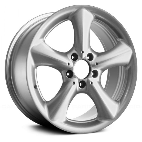 Replace® - 17 x 7.5 5-Spoke Hyper Silver Alloy Factory Wheel (Remanufactured)