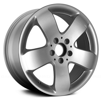 Replace® - 5-Spoke Silver 17x8 Alloy Factory Wheel - Remanufactured