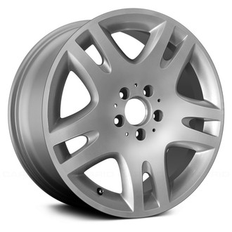 Replace® - Double 5-Spoke Silver 17x8 Alloy Factory Wheel - Remanufactured