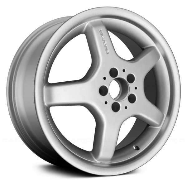 Replace® - 18 x 9 5-Spoke Silver Alloy Factory Wheel (Remanufactured)