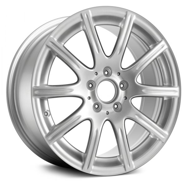 Replace® - 17 x 8.5 10 I-Spoke Hyper Silver Alloy Factory Wheel (Remanufactured)