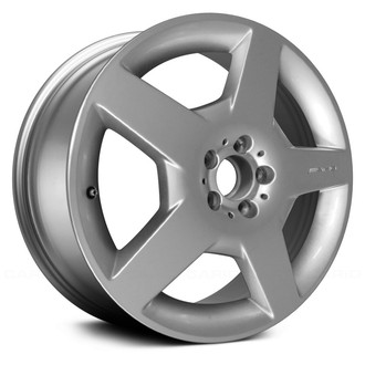 Replace® - 5-Spoke Hyper Silver 19x8 Alloy Factory Wheel - Remanufactured