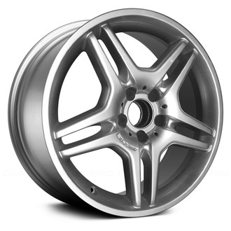 Replace® - Double 5-Spoke Hyper Silver 18x8.5 Alloy Factory Wheel - Remanufactured