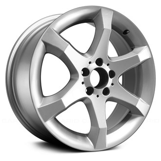 Replace® - 6 I-Spoke Hyper Silver 17x8.5 Alloy Factory Wheel - Remanufactured