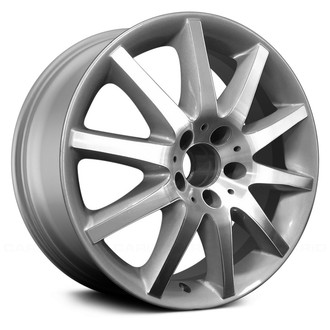 Replace® - 10 I-Spoke Bright Sparkle Silver Face 17x7.5 Alloy Factory Wheel - Remanufactured