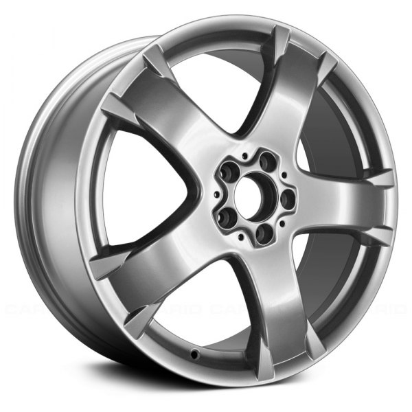 Replace® - 20 x 8.5 5-Spoke Hyper Silver Alloy Factory Wheel (Remanufactured)
