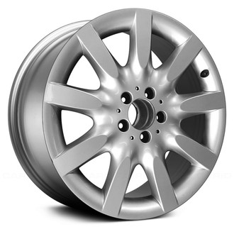 Replace® - 9 I-Spoke Hyper Silver 18x8.5 Alloy Factory Wheel - Remanufactured