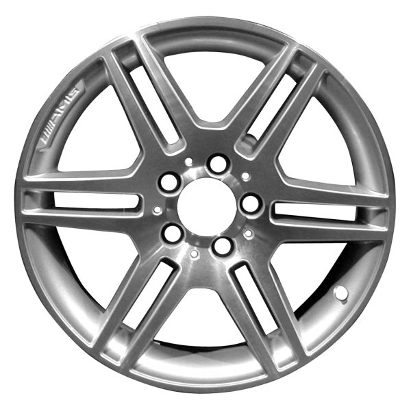 Replace® - 17 x 8.5 6 Double-Spoke Silver with Machined Accents Alloy Factory Wheel (Factory Take Off)