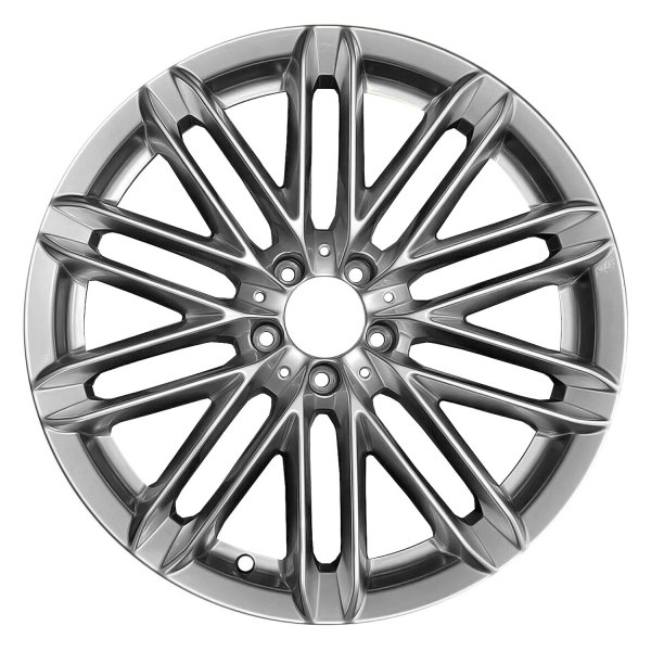 Replace® - 19 x 8.5 10 Double-Spoke Medium Silver Alloy Factory Wheel (Remanufactured)
