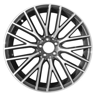 Replace® - 10 Y-Spoke Machined Gloss Black 20x9 Alloy Factory Wheel - Remanufactured