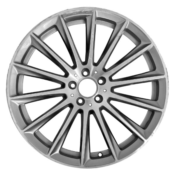 Replace® - 20 x 9 14 I-Spoke Machined Medium Silver Alloy Factory Wheel (Factory Take Off)