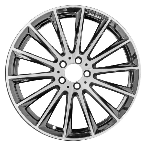 Replace® - 20 x 9 14 I-Spoke Machined Gloss Black Alloy Factory Wheel (Remanufactured)