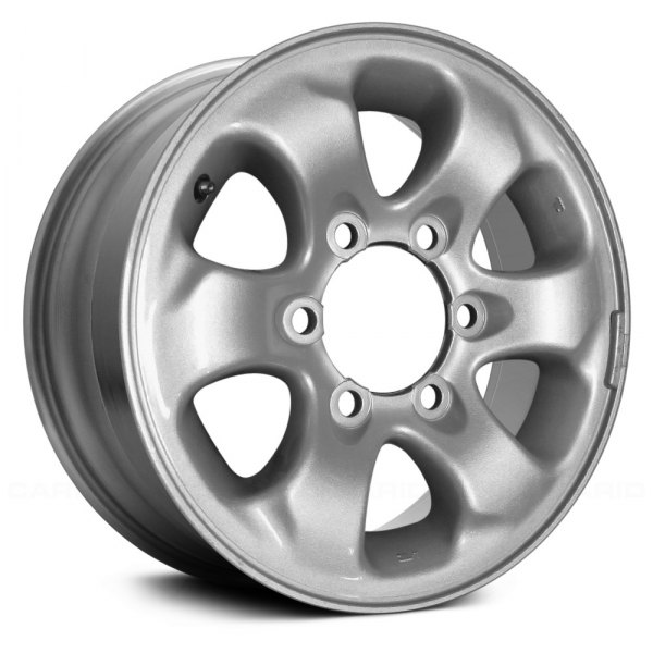 Replace® - 15 x 6 6-Slot Silver Alloy Factory Wheel (Remanufactured)