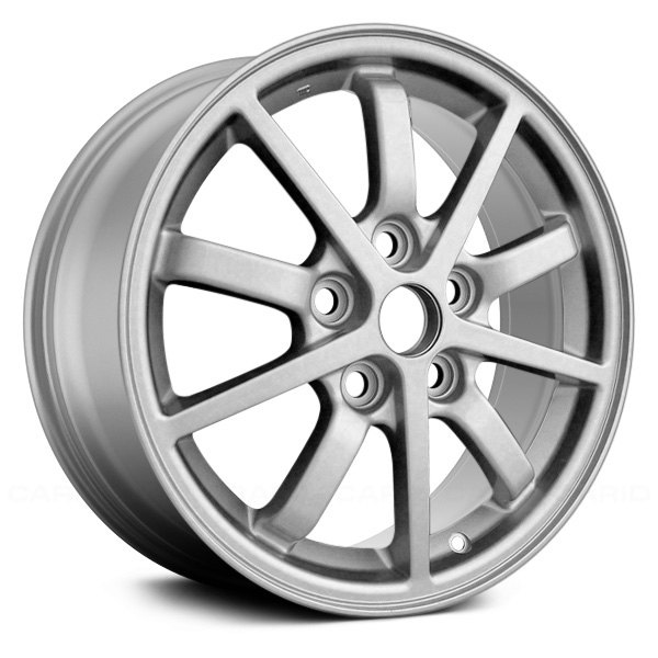 Replace® - 16 x 6 10 Alternating-Spoke High Gloss Argent Alloy Factory Wheel (Remanufactured)