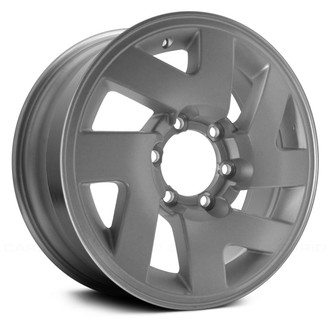 Replace® - 8 Spiral-Spoke Machined with Lite Silver Vent 16x7 Alloy Factory Wheel - Remanufactured