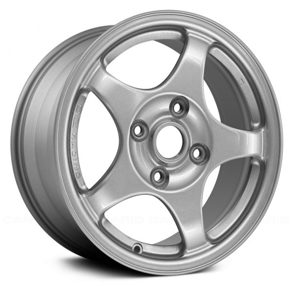 Replace® - 15 x 6 5-Spoke Light Gray Alloy Factory Wheel (Remanufactured)