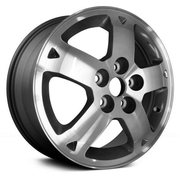 Replace® - 16 x 6 5-Spoke Charcoal Gray Alloy Factory Wheel (Remanufactured)