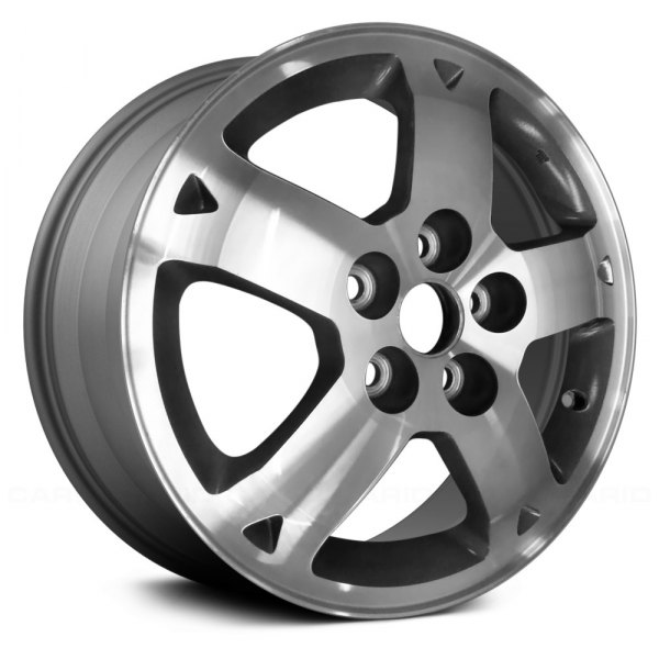 Replace® - 16 x 6 5-Spoke Medium Gray Alloy Factory Wheel (Remanufactured)