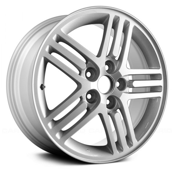 Replace® - 17 x 6.5 Triple 5-Spoke Silver Alloy Factory Wheel (Remanufactured)