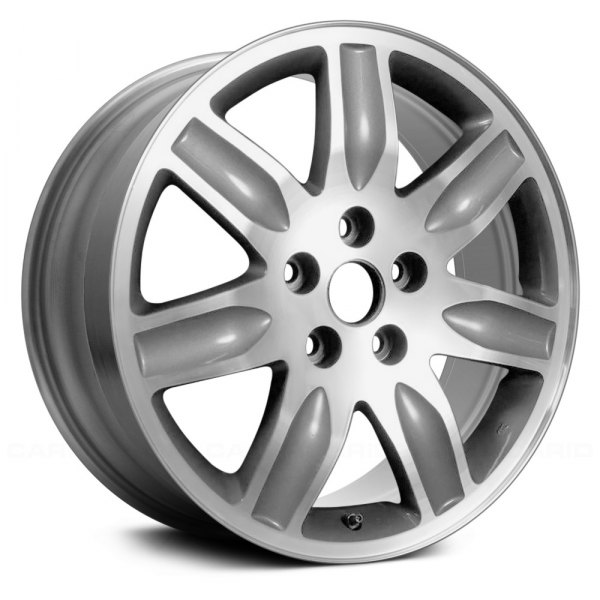 Replace® - 17 x 7 7 I-Spoke Machined and Silver Alloy Factory Wheel (Remanufactured)