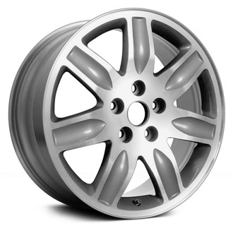 Replace® - 7 I-Spoke Machined and Silver 17x7 Alloy Factory Wheel - Remanufactured