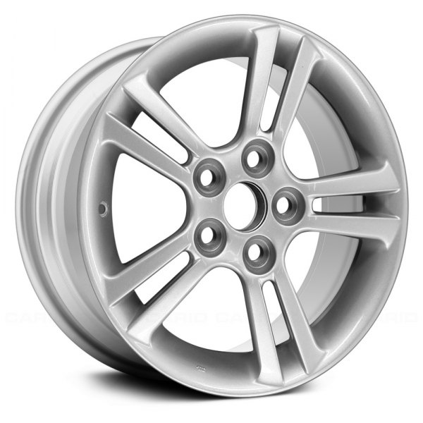 Replace® - 16 x 6 Double 5-Spoke Silver Alloy Factory Wheel (Remanufactured)