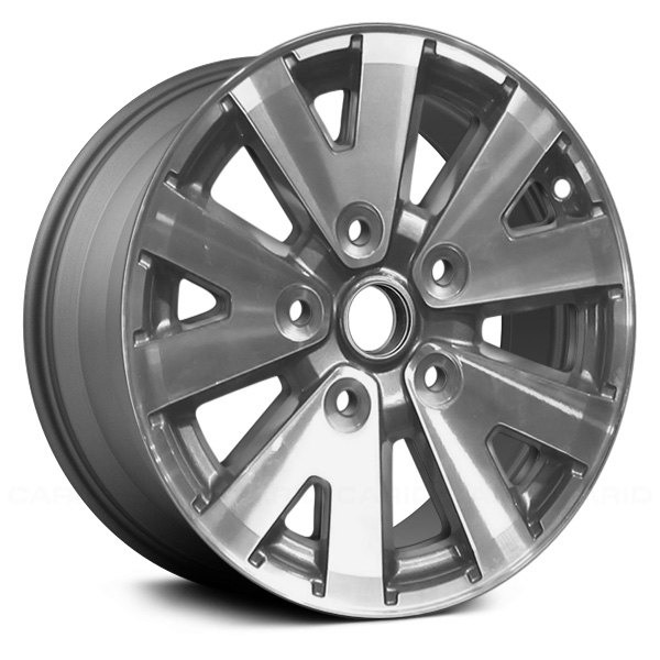 Replace® - 16 x 8 5 V-Spoke Charcoal Gray Alloy Factory Wheel (Remanufactured)